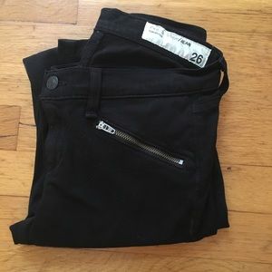 Rag & Bone Black Legging Jean Size 26
